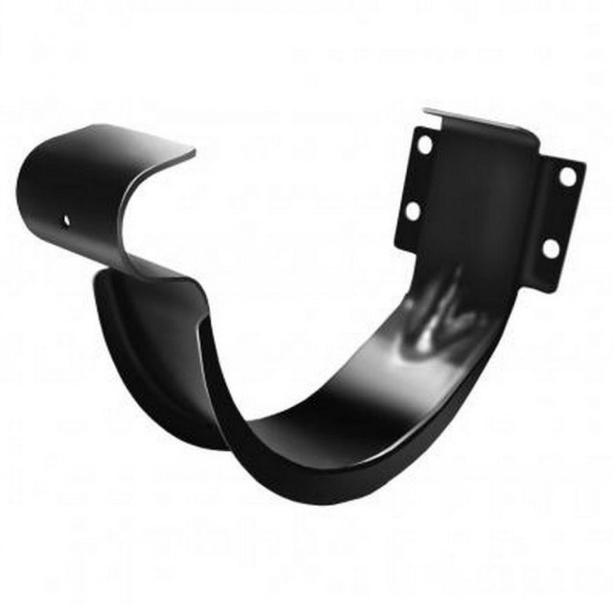 Держатель для водосточного желоба Grand Line, черный (RAL 9005) купить в Санкт-Петербурге