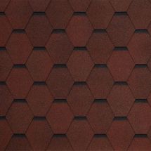 Гибкая черепица Tegola GARDA rosso 409