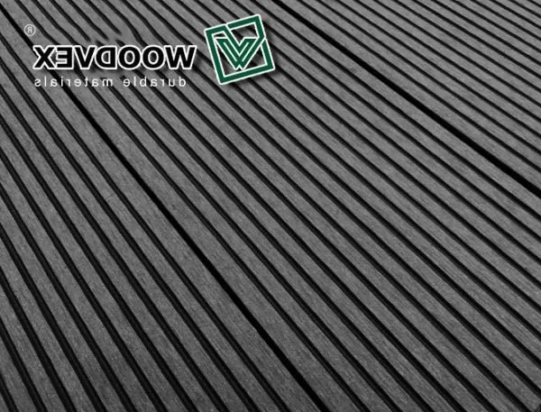 Террасная доска WOODVEX Select из ДПК в цвете Графит купить в Санкт-Петербурге