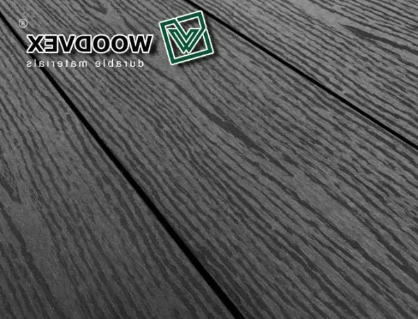 Террасная доска WOODVEX Select из ДПК в цвете Графит купить в Санкт-Петербурге