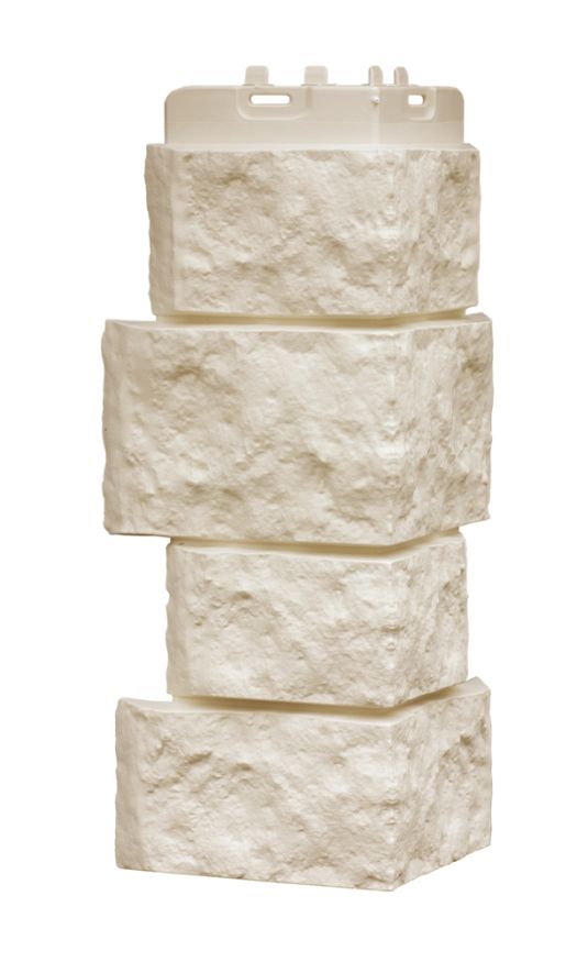 Угол наружный Grand Line, Дикий камень Classic, Молочный купить в Санкт-Петербурге