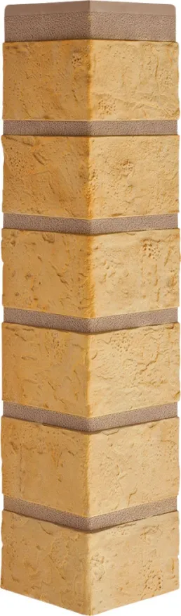 Наружный угол Альта-Профиль Кирпич Желтый купить в Санкт-Петербурге