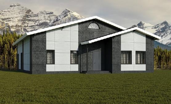 Фиброцементный сайдинг Roofas Board Stone Цвет Антрацит купить в Санкт-Петербурге