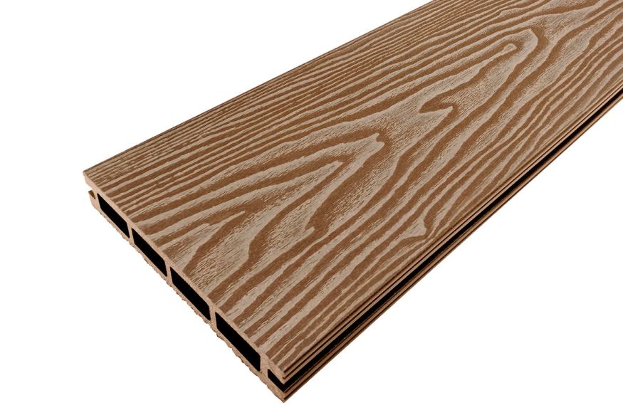 Террасная доска Holzhof, NauticPrime (Light) Esthetic Wood, Коричневый купить в Санкт-Петербурге