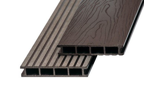 Террасная доска из ДПК ECODECKING HIT в цвете Венге купить в Санкт-Петербурге