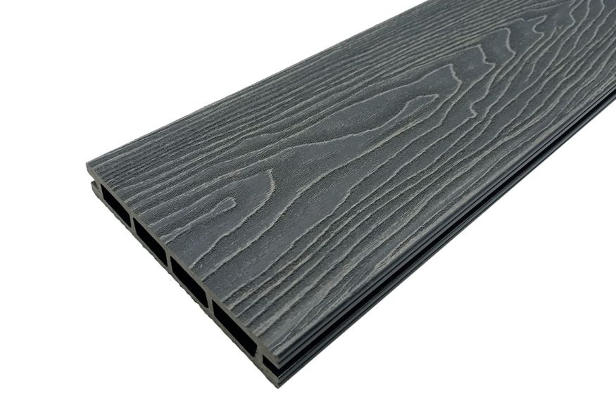 Террасная доска Holzhof, NauticPrime (Light) Esthetic Wood, Серый купить в Санкт-Петербурге