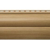 Виниловый сайдинг Альта-Профиль Блок-хаус Люкс, BН-03 Каштан