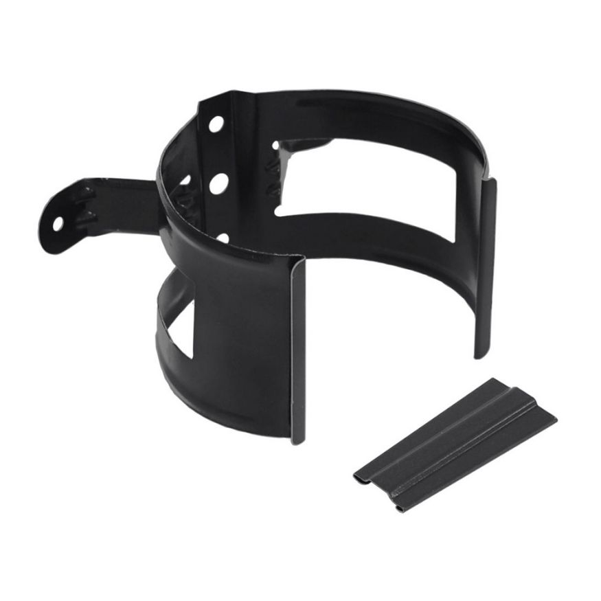 Кронштейн для трубы на деревянную поверхность, Grand Line, черный (RAL 9005) купить в Санкт-Петербурге