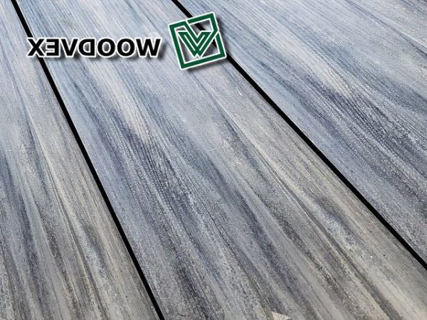 Террасная доска WOODVEX Select ДПК Бело-серый купить в Санкт-Петербурге