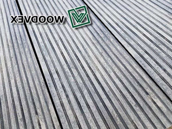 Террасная доска WOODVEX Select ДПК Бело-серый купить в Санкт-Петербурге