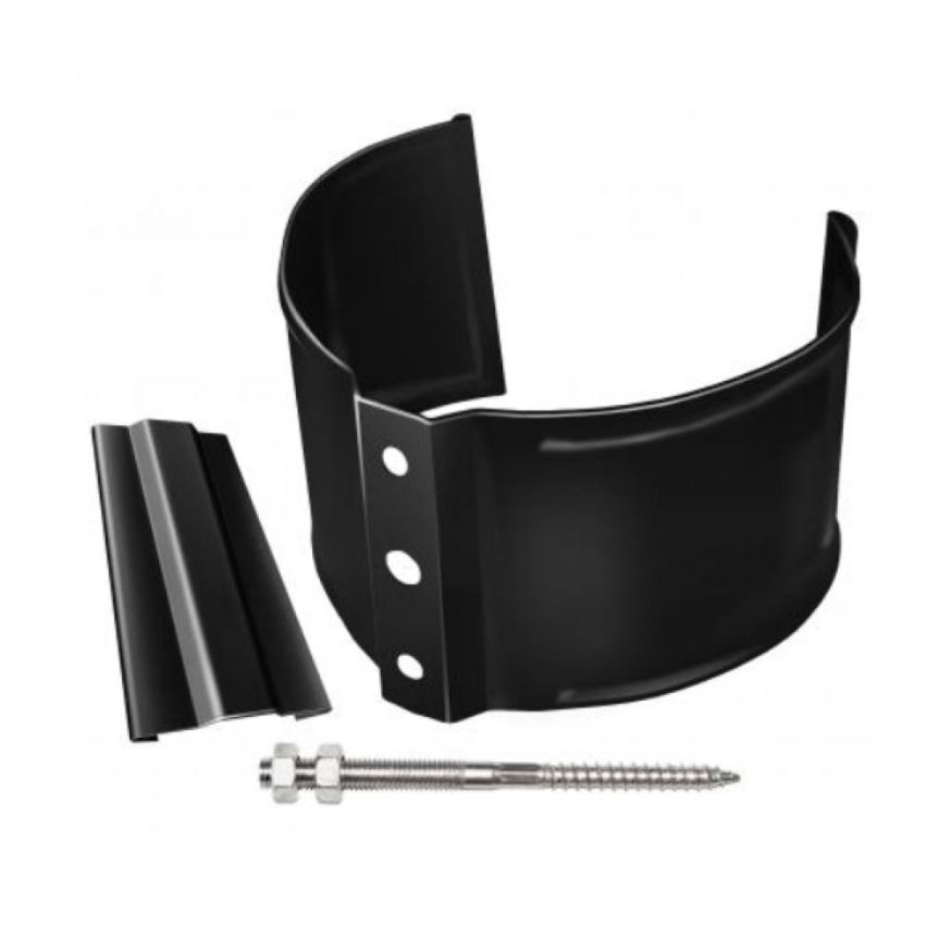 Кронштейн для трубы (на кирпич), Grand Line, Черный (RAL 9005) купить в Санкт-Петербурге