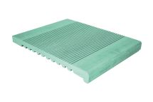 Ступень из ДПК Aй-Техпласт зеленого цвета