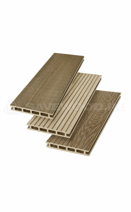 Террасная доска ДПК SaveWood, SW Carpinus (R), Тик купить в Санкт-Петербурге