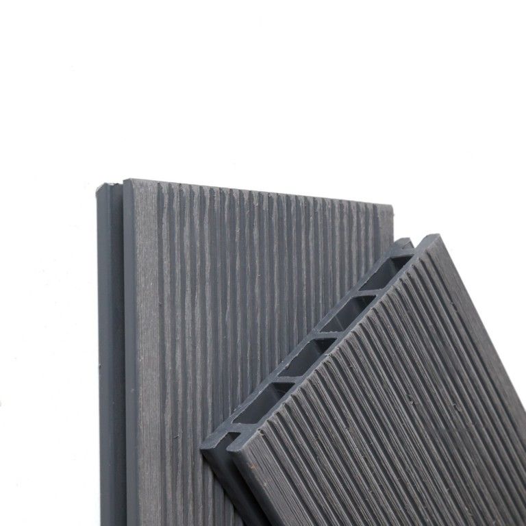 Террасная доска Экодекинг Титан 3D, Серый купить в Санкт-Петербурге