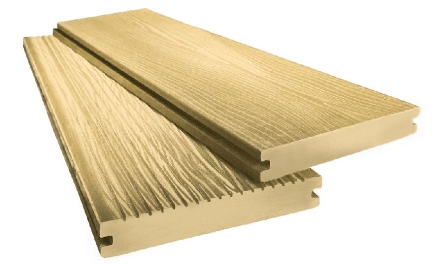 Террасная доска ДПК I-Techplast МАССИВ 3D WOOD Золотой купить в Санкт-Петербурге