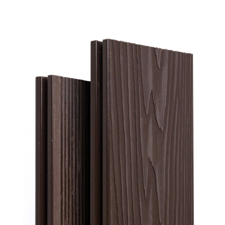 Террасная доска Экодекинг Титан 3D, Шоколад купить в Санкт-Петербурге