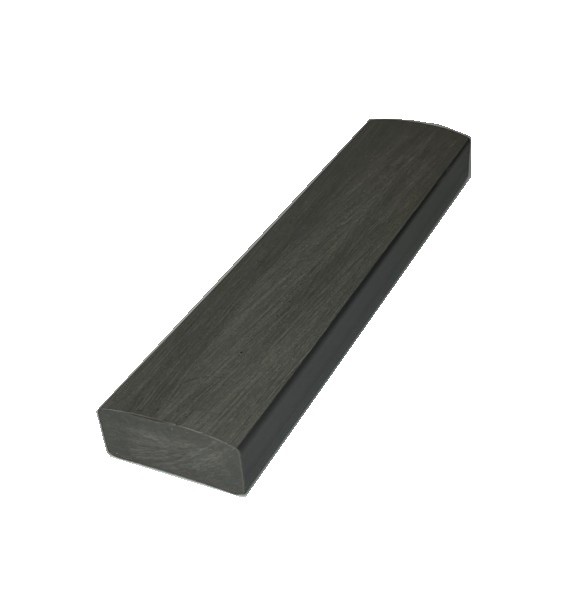 Лавочный брус Ecodecking Некст, графитовый, полнотелый с брашированной текстурой. купить в Санкт-Петербурге