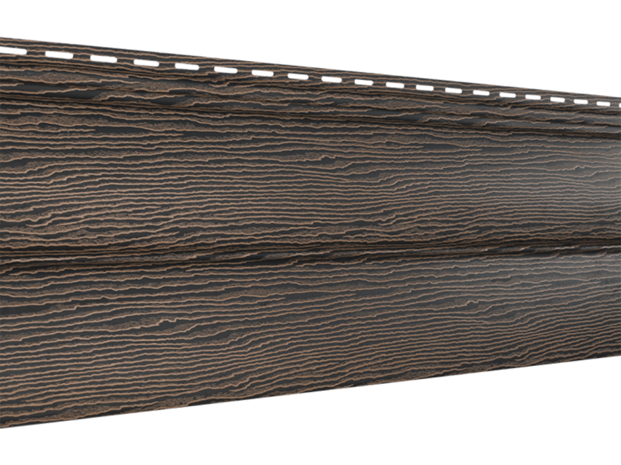 Виниловый сайдинг Ю-пласт TimberBlock Дуб, Мореный купить в Санкт-Петербурге