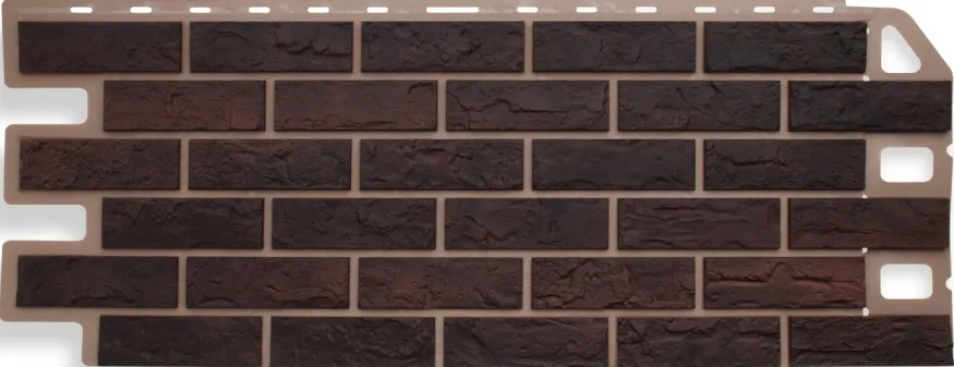 Фасадная панель Альта-профиль Кирпич Жжёный купить в Санкт-Петербурге