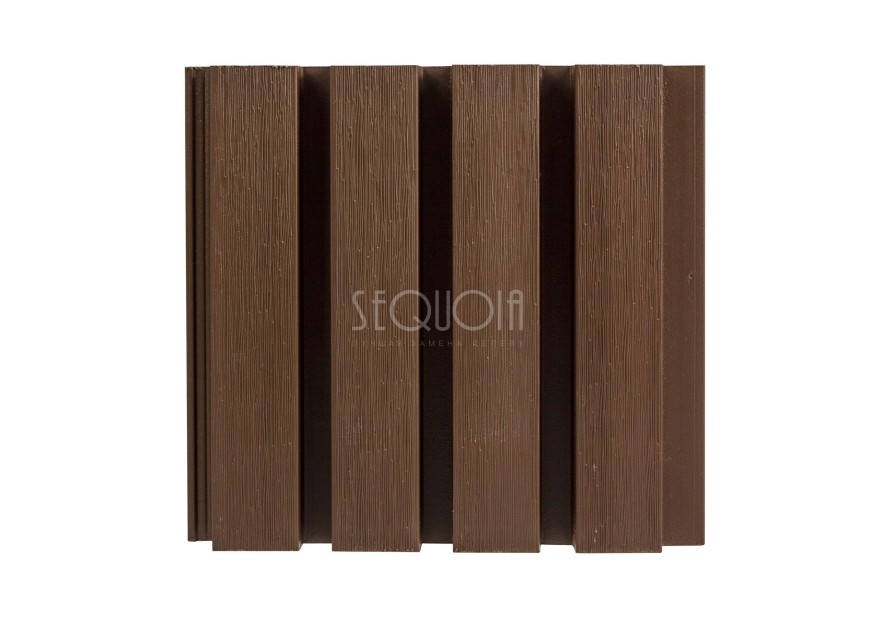 Доска фасадная SEQUOIA co-extrusion Коричневая купить в Санкт-Петербурге