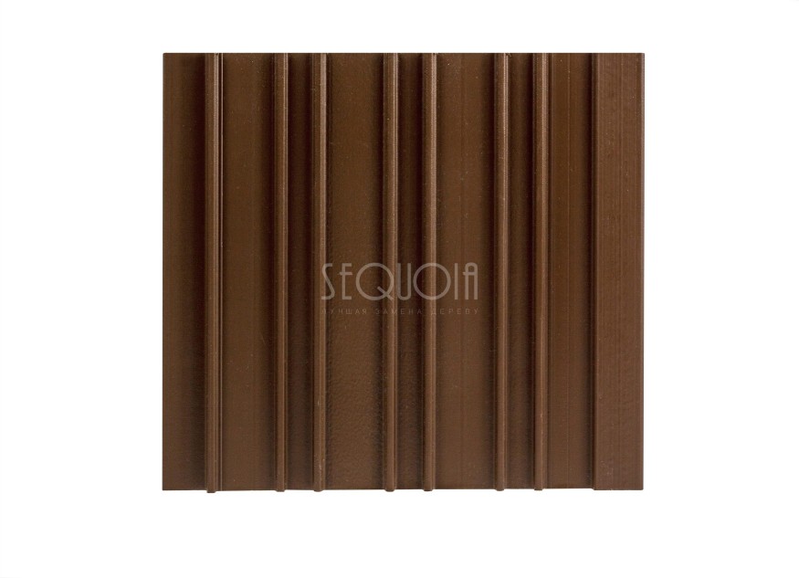 Доска фасадная SEQUOIA co-extrusion Коричневая купить в Санкт-Петербурге