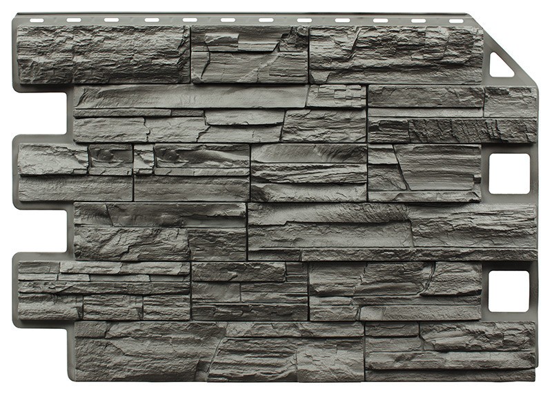 Фасадная панель Royal Stone, Скалистый камень, Квебек. купить в Санкт-Петербурге