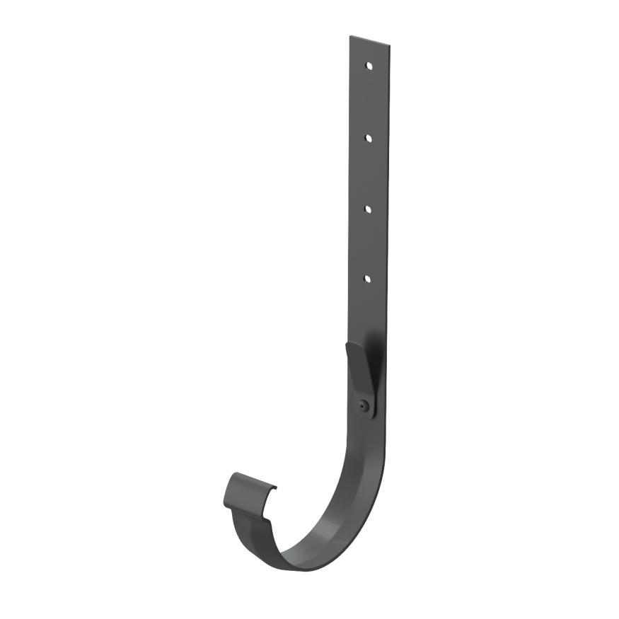 Металлический кронштейн для желоба Docke Lux, Графит купить в Санкт-Петербурге