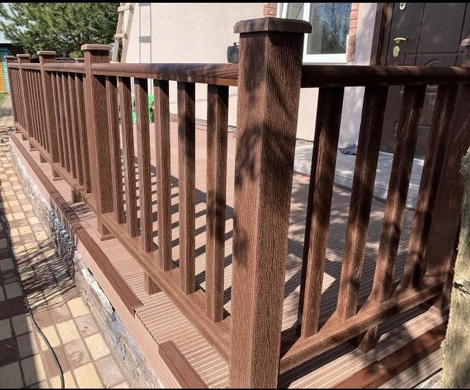 Перила FAYNAG ДПК WOOD кварцевые купить в Санкт-Петербурге