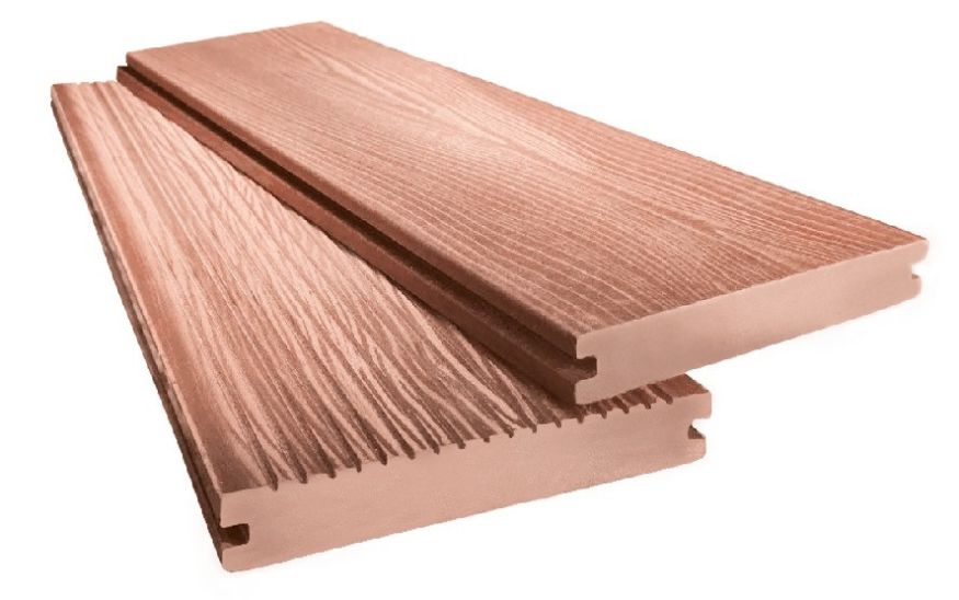 Террасная доска ДПК I-Techplast МАССИВ 3D WOOD Терракот купить в Санкт-Петербурге