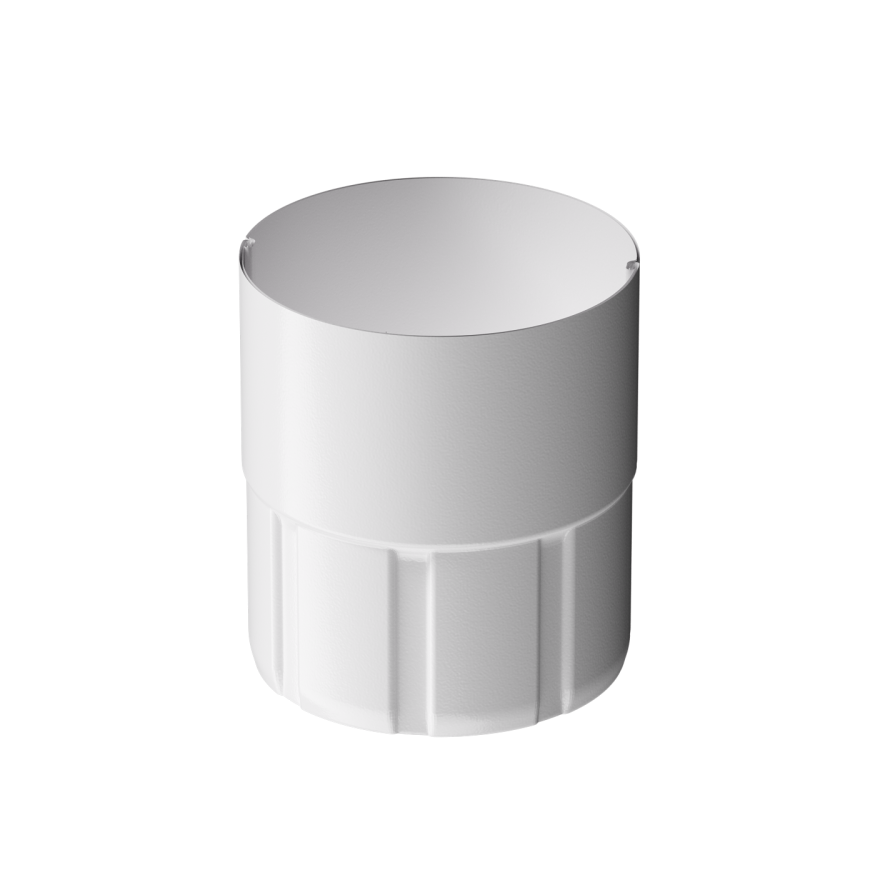 Соединительная муфта для водостока Docke Stal Premium, Пломбир. купить в Санкт-Петербурге