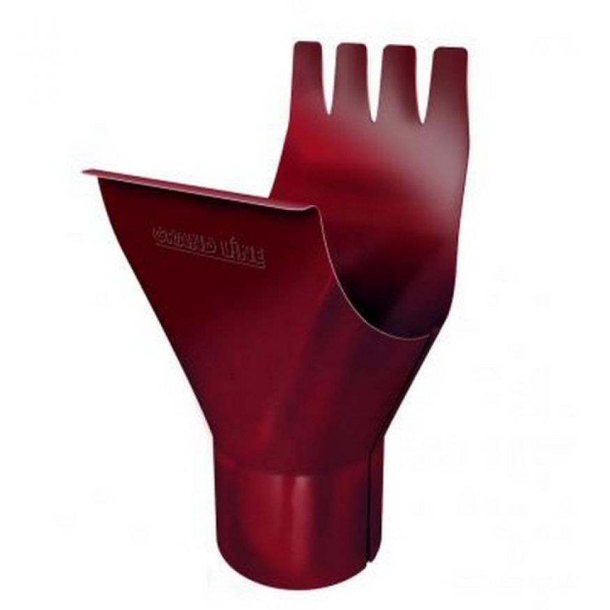 Водосточная воронка Grand Line, Цвет Вишневый (RAL 3005) купить в Санкт-Петербурге