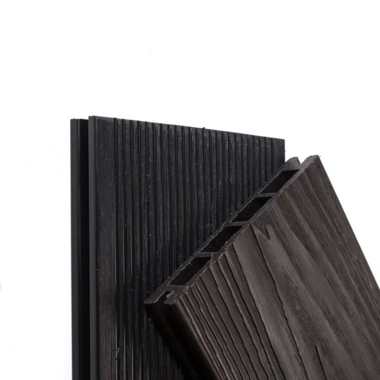 Террасная доска Экодекинг Титан 3D, Антрацит купить в Санкт-Петербурге