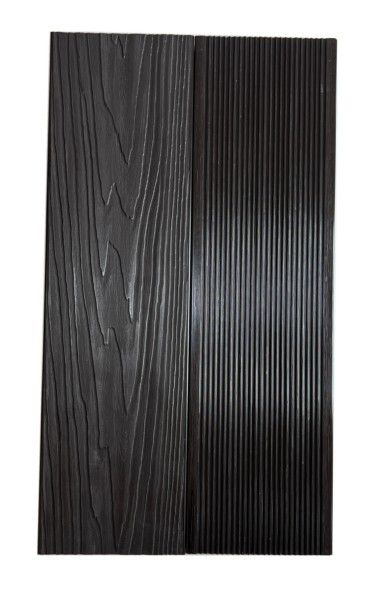 Террасная доска Экодекинг Титан 3D, Антрацит купить в Санкт-Петербурге