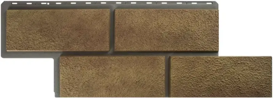 Фасадная панель Альта-Профиль Неаполитанский камень Бежевый купить в Санкт-Петербурге