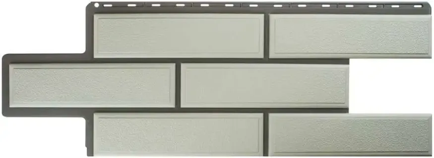 Фасадная панель Альта-Профиль Венецианский камень Белый купить в Санкт-Петербурге