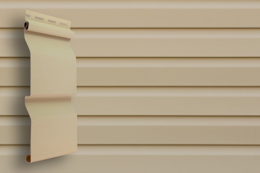 Сайдинг Grand Line, Classic Standart, Корабельная доска XL, Бежевый купить в Санкт-Петербурге