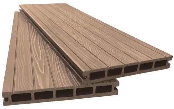 Террасная доска ДПК 3D Ай-Техплас 160x22, цвет какао купить в Санкт-Петербурге