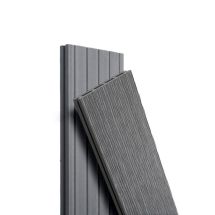 Террасная доска Экодекинг Топ лайт, Серый