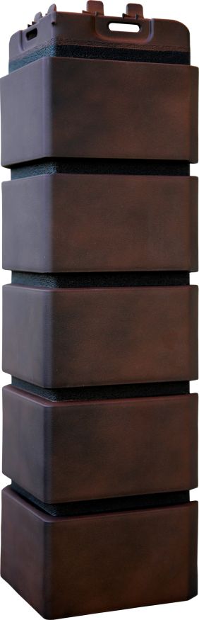 Угол наружный Grand Line, Клинкерный кирпич Design Plus, Кофе с черным швом купить в Санкт-Петербурге