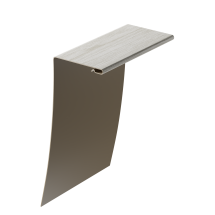 Универсальный профиль для окон 89/254 мм Docke, оттенок Канадская береза.