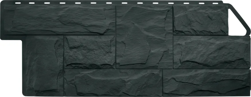 Фасадная панель Альта-Профиль Гранит ЭКО Графит купить в Санкт-Петербурге