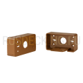 Комплект крепления перил прямое RusDecking Unodeck Орех купить в Санкт-Петербурге