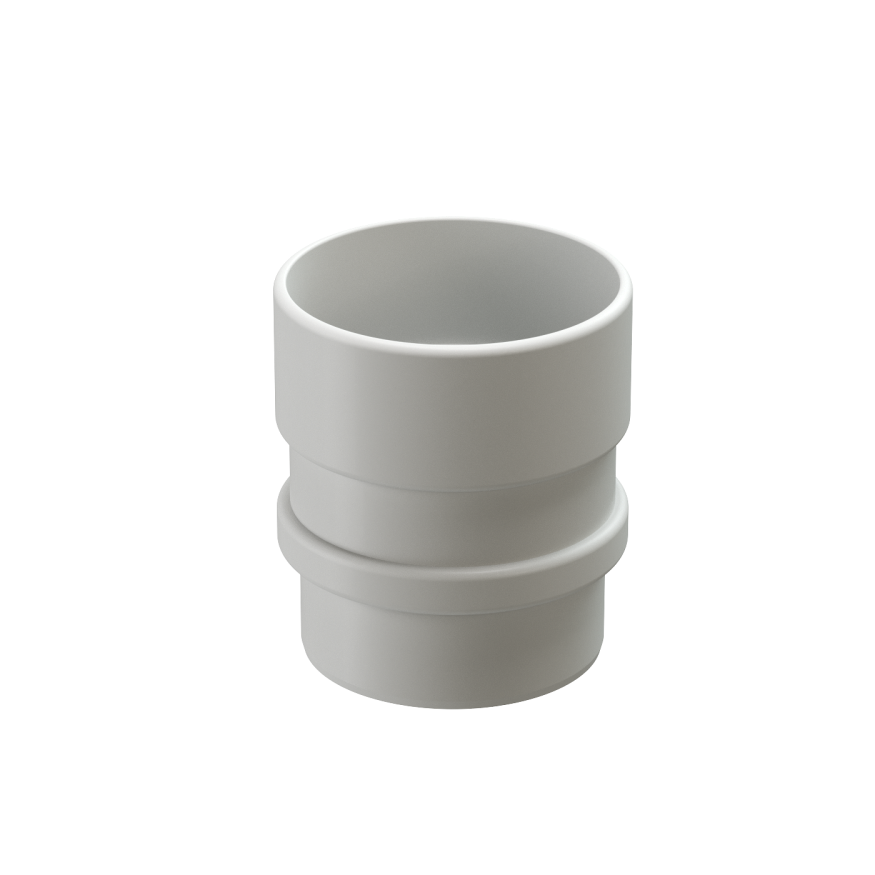 Муфта соединительная для водостока Docke Lux, Пломбир купить в Санкт-Петербурге