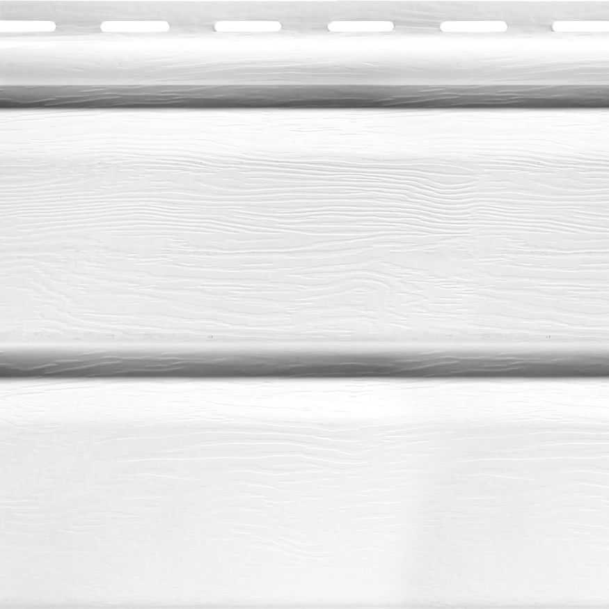 Виниловый сайдинг Fineber Standard Белый купить в Санкт-Петербурге