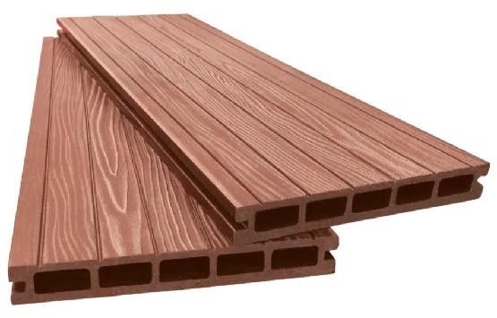 Террасная доска ДПК 3D Ай-Техплас 160х22 терракотового цвета купить в Санкт-Петербурге
