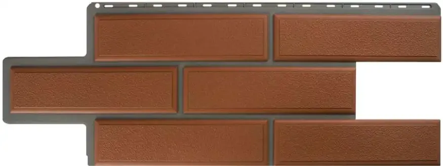 Фасадная панель Альта-Профиль Венецианский камень Терракотовый купить в Санкт-Петербурге