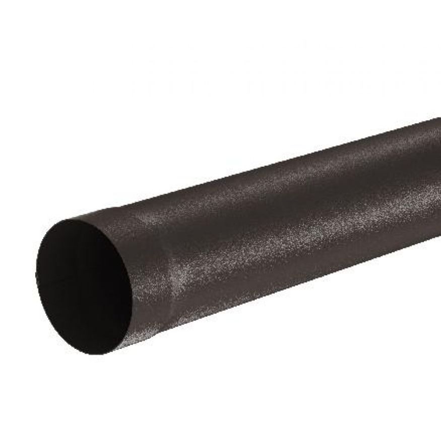 Водосточная труба Aquasystem RR 32, тёмно-коричневая матовая, 1.00 м, 150/100. купить в Санкт-Петербурге