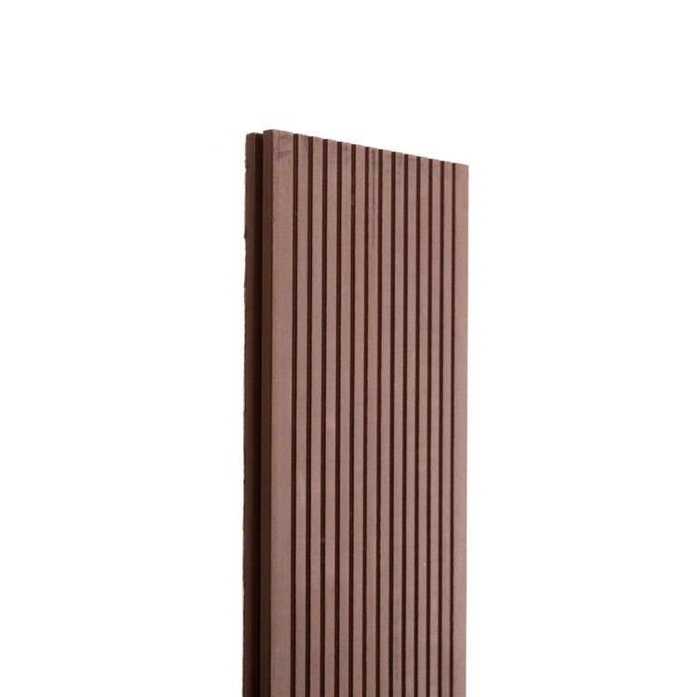 Террасная доска Экодекинг Топ полнотелая, Шоколад купить в Санкт-Петербурге