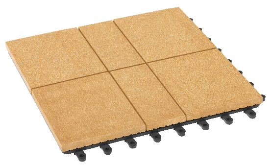 Модульный паркет ДПК GRINDERDECO Люкс 8 Цвет Песчаник купить в Санкт-Петербурге