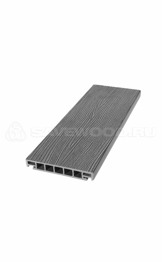 Террасная доска ДПК SaveWood, SW Salix (S) (R), Пепельный купить в Санкт-Петербурге